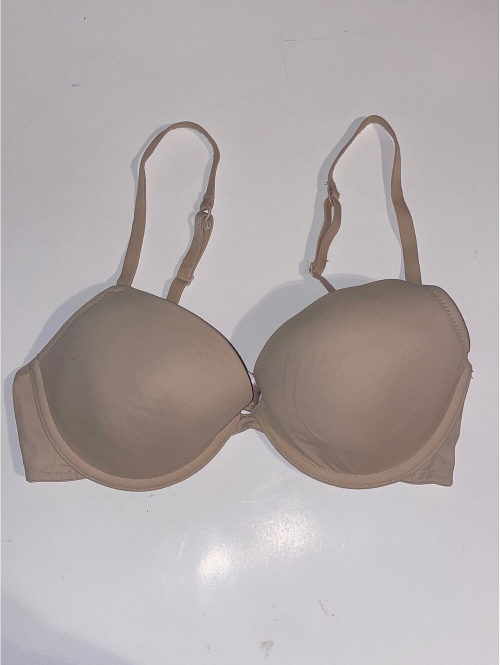 xhilaration Beige Perfect Tshirt Bra Size 34 C